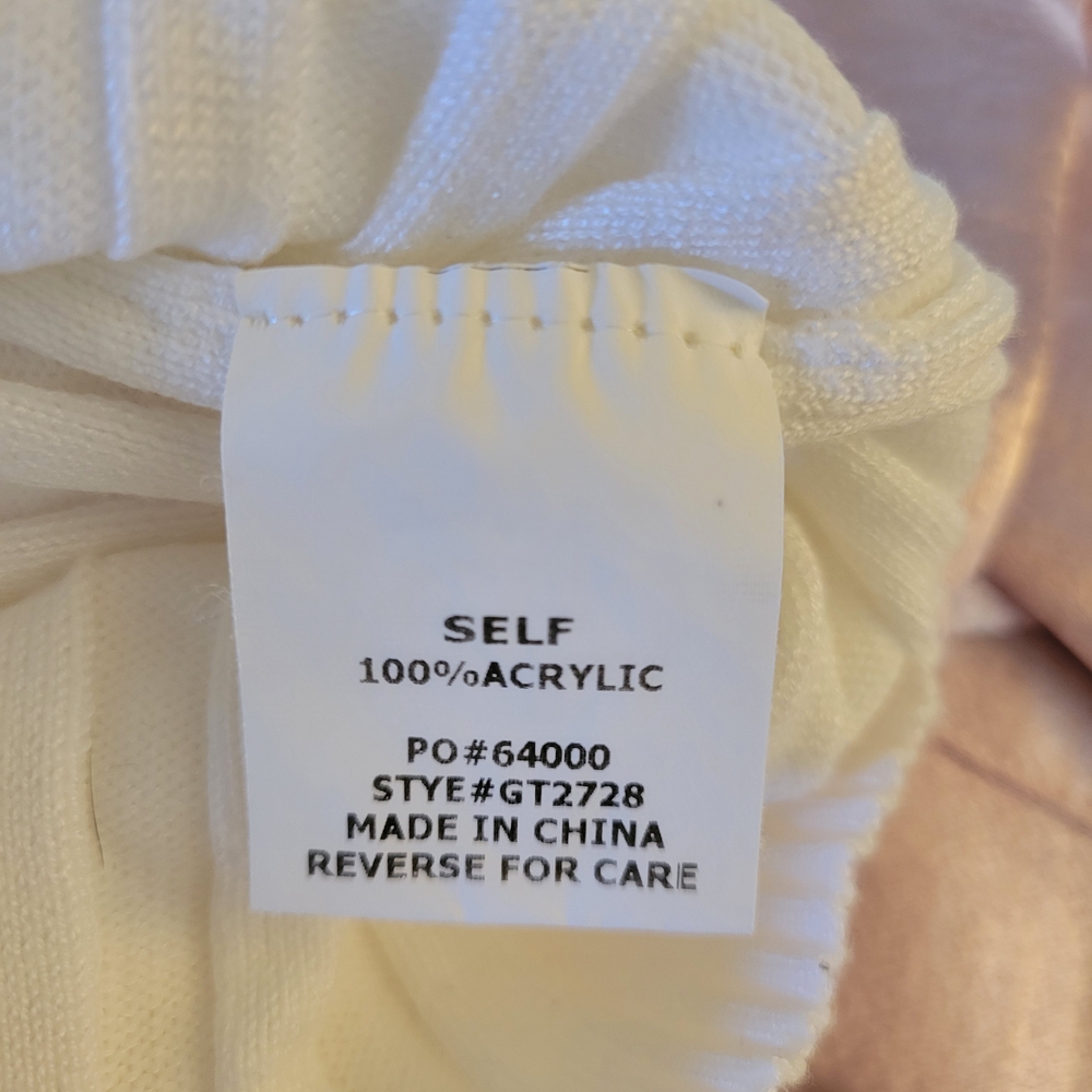 Active Basic Red & Timing White Ribbed Sweater Du… - image 10